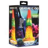 Luminoctopus Glow in the Dark Tentacle Dildo Colorful 9 Inch Silicone Adult Toy Fantasy Dongs